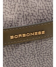 BORBONESE LUNA DOWNTOWN Bolso de hombro ajustable musgo - Bolsos Mujer - 3