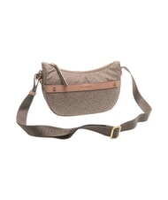 BORBONESE LUNA DOWNTOWN Minibolso de hombro polvo/op natural - Bolsos Mujer - 2