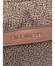BORBONESE LUNA DOWNTOWN Minibolso de hombro polvo/op natural - Bolsos Mujer - 3