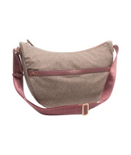 BORBONESE LUNA DOWNTOWN Bolso de hombro ajustable op/merlot natural - Bolsos Mujer - 2