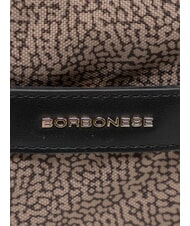 BORBONESE DOWNTOWN Bolso de hombro op natural / negro - Bolsos Mujer - 3