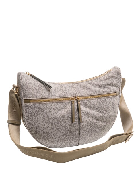 LUNA FLEXOS ZIP Bolso de hombro ajustable musgo - Bolsos Mujer