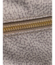 BORBONESE LUNA FLEXOS ZIP Bolso de hombro ajustable musgo - Bolsos Mujer - 3