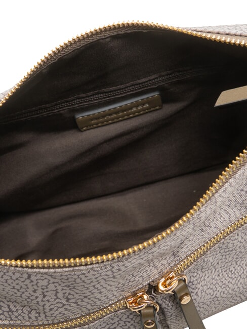 LUNA FLEXOS ZIP Bolso de hombro ajustable musgo - Bolsos Mujer