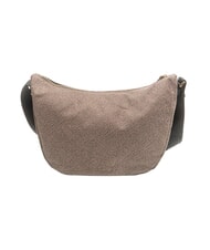 BORBONESE LUNA DOWNTOWN Bolso de hombro ajustable op natural / negro - Bolsos Mujer - 3