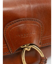 THE BRIDGE ERICA Bolso de hombro de piel BROWN - Bolsos Mujer - 3