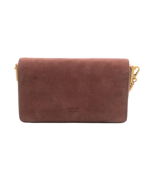 LOVE ONE SLOUCHY Minibolso de hombro, de piel. Borgo&ntilde;a-oro antiguo - Bolsos Mujer