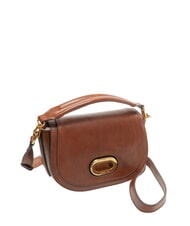 THE BRIDGE ILARIA Bolso de piel con correa para el hombro. BROWN - Bolsos Mujer - 2