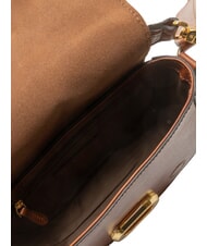 THE BRIDGE ILARIA Bolso de piel con correa para el hombro. BROWN - Bolsos Mujer - 5