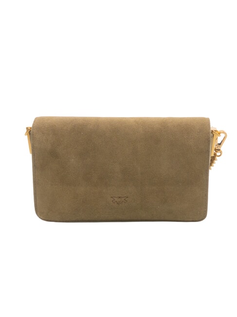 LOVE ONE SLOUCHY Minibolso de hombro, de piel. verde oliva oscuro-oro antiguo - Bolsos Mujer