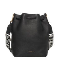 COCCINELLE BEAT GENETRATION RIBBON Bolso cubo de cuero negro - Bolsos Mujer - 3