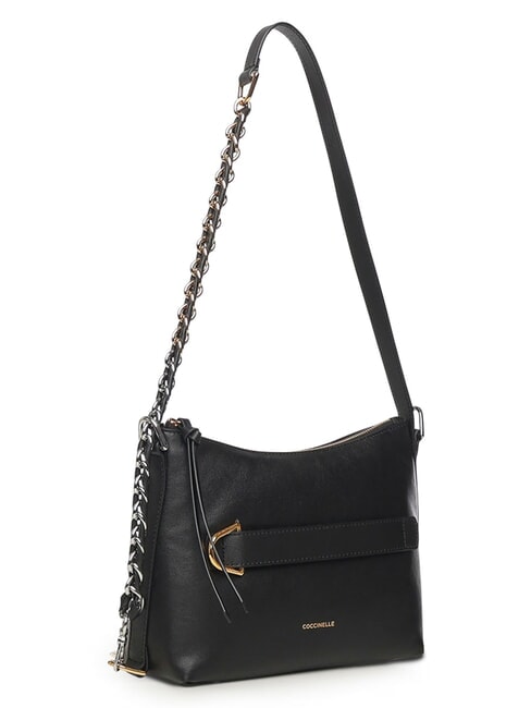 GRETEL PUFFY SM Bolso de hombro negro - Bolsos Mujer
