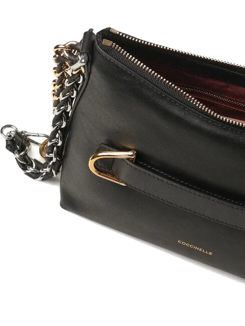GRETEL PUFFY SM Bolso de hombro negro - Bolsos Mujer
