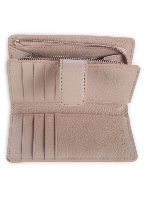METALLIC COATED MONOGRAM Billetera mul.blanc/roset - Carteras Mujer