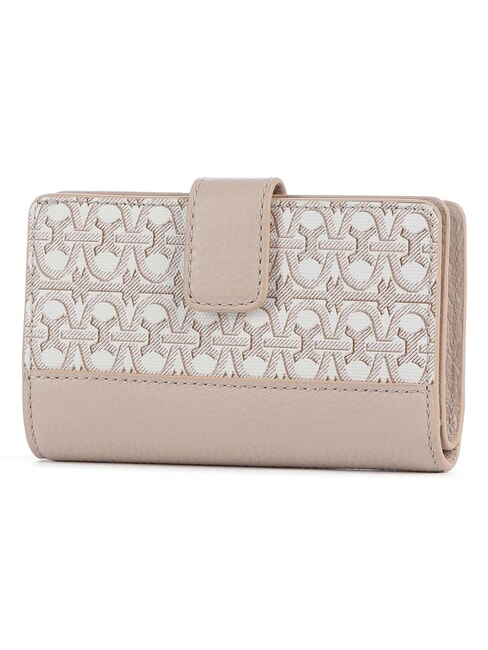 METALLIC COATED MONOGRAM Billetera mul.blanc/roset - Carteras Mujer