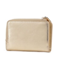 COCCINELLE METALLIC SMOOTH METAL Cartera de cuero dorado - Carteras Mujer - 3