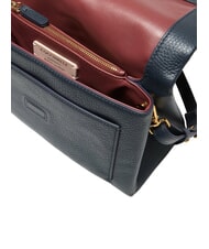COCCINELLE DORIAN  Bolso bandolera, en piel. azul medianoche - Bolsos Mujer - 4