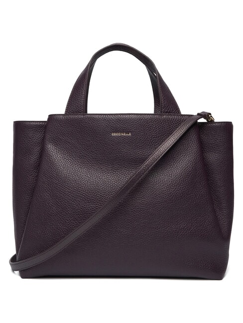 MALORY Bolso de mano con correa para el hombro. ciruelas - Bolsos Mujer
