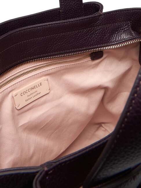 MALORY Bolso de mano con correa para el hombro. ciruelas - Bolsos Mujer