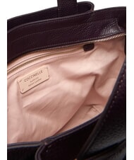 COCCINELLE MALORY Bolso de mano con correa para el hombro. ciruelas - Bolsos Mujer - 4
