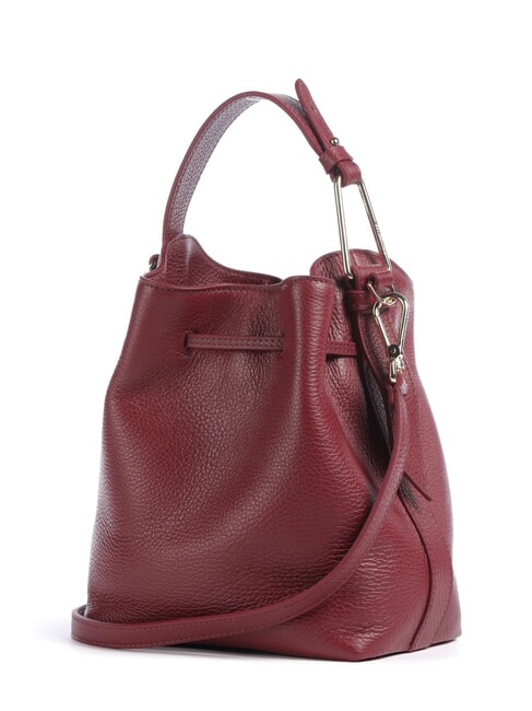 MALORY Minibolso tipo cubo con correa para el hombro grosella - Bolsos Mujer