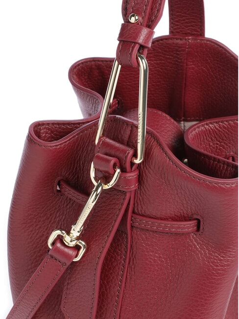 MALORY Minibolso tipo cubo con correa para el hombro grosella - Bolsos Mujer
