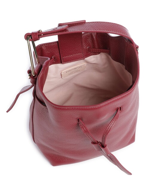 MALORY Minibolso tipo cubo con correa para el hombro grosella - Bolsos Mujer