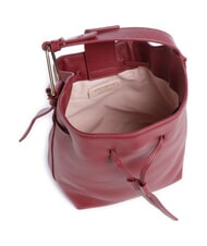 COCCINELLE MALORY Minibolso tipo cubo con correa para el hombro grosella - Bolsos Mujer - 4