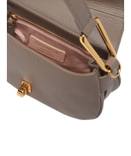 COCCINELLE MAGIE SOFT Bolso bandolera de piel con bandolera topo c&aacute;lido - Bolsos Mujer - 4