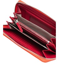 COCCINELLE MYRTHA MAXI LOG Cartera grande de cuero con cremallera gazpacho/sangri - Bolsos Mujer - 2