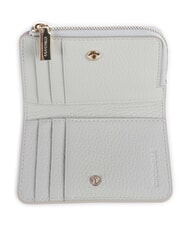 COCCINELLE METALLIC SOFT Tarjetero de piel nieve - Carteras Mujer - 2