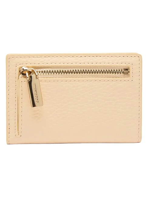 METALLIC SOFT Cartera de cuero abedul - Carteras Mujer