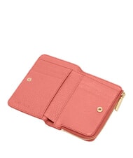 COCCINELLE METALLIC SOFT Cartera peque&ntilde;a de piel arcilla rosa - Carteras Mujer - 2