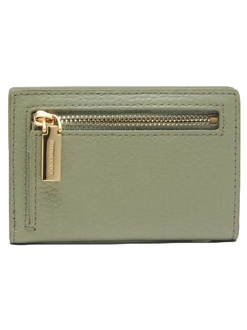 METALLIC SOFT Cartera de cuero verdor - Carteras Mujer