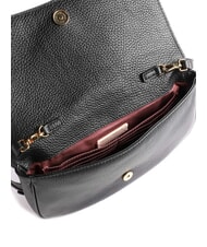 COCCINELLE MAGIE Bolso peque&ntilde;o de piel con textura negro - Bolsos Mujer - 4
