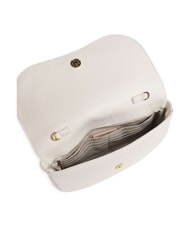 COCCINELLE MAGIE Bolso peque&ntilde;o de piel con textura blanco - Bolsos Mujer - 4