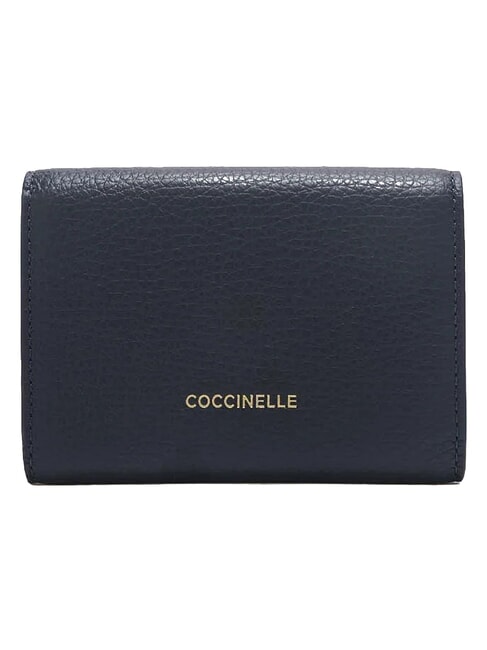 MAGIE Billetera de cuero azul medianoche - Carteras Mujer