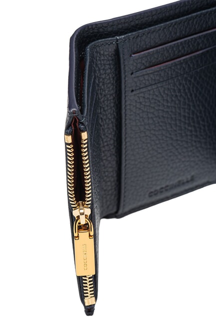 MAGIE Billetera de cuero azul medianoche - Carteras Mujer