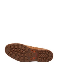 TIMBERLAND BRITTON SQUARE Bot&iacute;n bajo con cordones de piel gamuza oxidada - Zapatos Hombre - 6