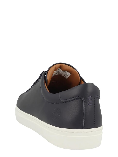 DOR PARK Zapatillas de cuero grano completo azul oscuro - Zapatos Hombre