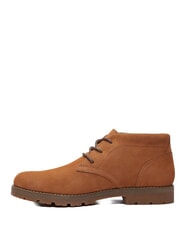 TIMBERLAND BRITTON SQUARE Bot&iacute;n bajo con cordones de piel gamuza oxidada - Zapatos Hombre - 2