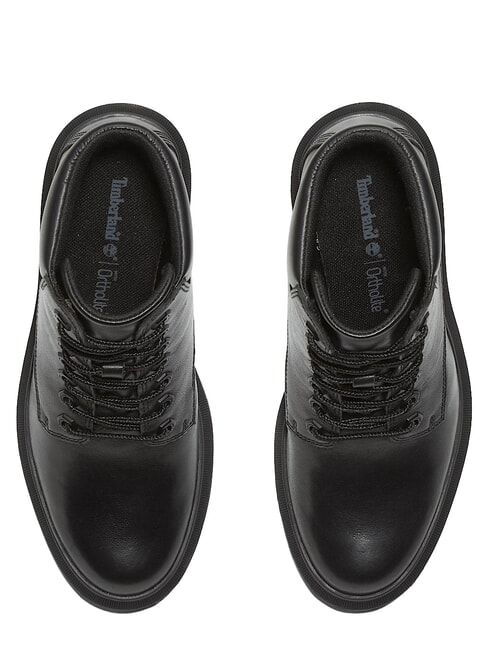 ALLINGTON Botines altos de piel Jetblack - Zapatos Mujer