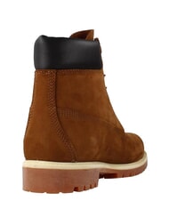 TIMBERLAND PREMIUM Botines de piel con cordones naranja - Zapatos Hombre - 5
