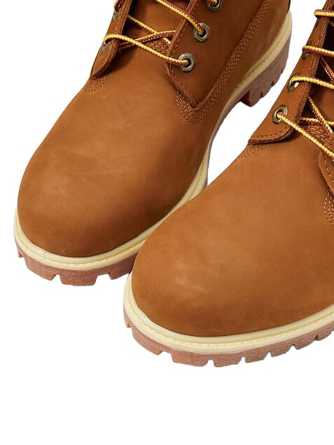 PREMIUM Botines de piel con cordones naranja - Zapatos Hombre