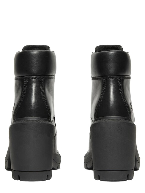 ALLINGTON Botines altos de piel Jetblack - Zapatos Mujer