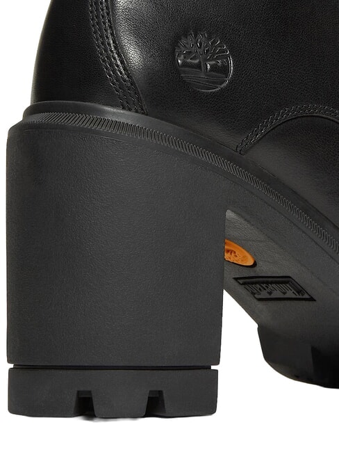 ALLINGTON Botines altos de piel Jetblack - Zapatos Mujer