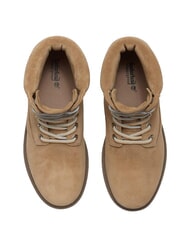 TIMBERLAND PREMIUM Botines de piel con cordones beige medio - Zapatos Mujer - 3