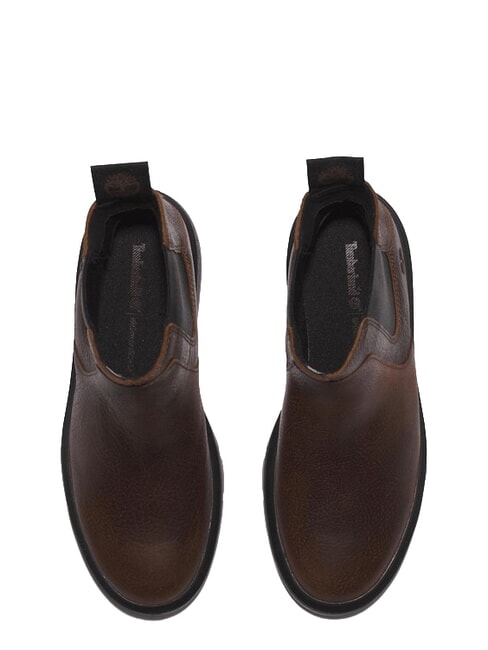 CORTINA VALLEY Botines de piel marron oscuro - Zapatos Mujer