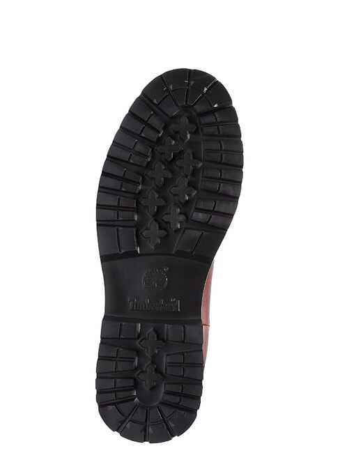 CAMBRIA VALLEY Bot&iacute;n de piel al tobillo burdeos de grano entero - Zapatos Mujer