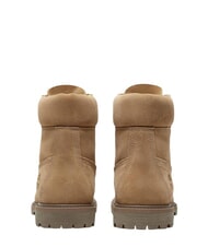TIMBERLAND PREMIUM Botines de piel con cordones beige medio - Zapatos Mujer - 5